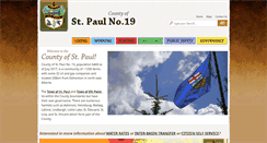 Desktop Screenshot of county.stpaul.ab.ca