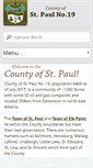 Mobile Screenshot of county.stpaul.ab.ca